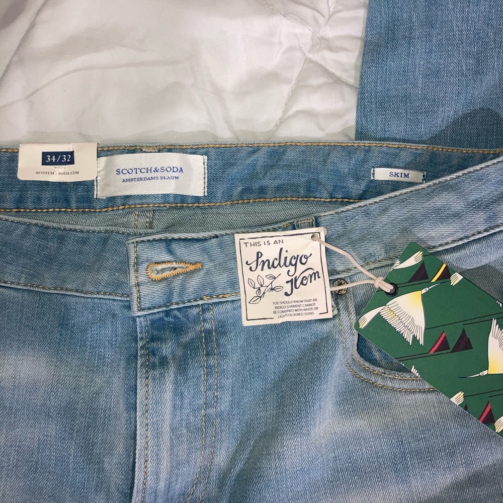 Scotch & Soda indigo denim